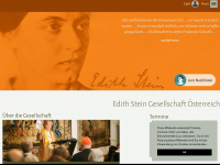 edith-stein-gesellschaft.at Webseite Vorschau