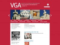 vga.at Webseite Vorschau