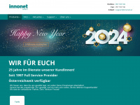 innonet.at Webseite Vorschau