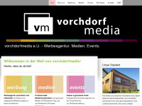 vorchdorfmedia.at Webseite Vorschau