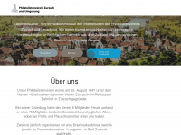 philatelistenverein.ch Webseite Vorschau