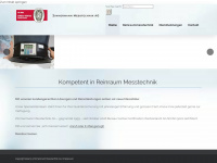 partikelmessung.ch Webseite Vorschau