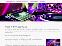jetsetcityclub.at Webseite Vorschau