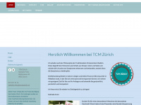 tcmzuerich.ch Webseite Vorschau