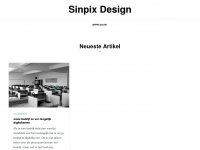 sinpix-design.de Webseite Vorschau