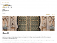 qandil.ch Webseite Vorschau
