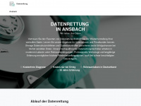 datenrettung-ansbach.de Webseite Vorschau