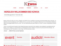 kzwoa.com Webseite Vorschau