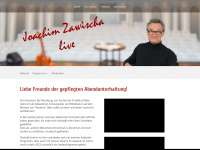 zawischa-live.de Webseite Vorschau