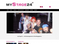 mystage24.com Webseite Vorschau