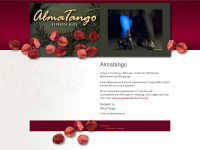 almatango.de Webseite Vorschau