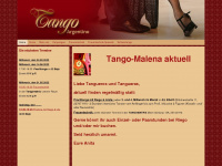 tango-malena.de Webseite Vorschau