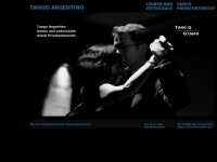 tangoguapo.de Webseite Vorschau