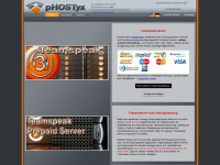 phostyx.de Webseite Vorschau