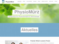 physiomuerz.com Webseite Vorschau