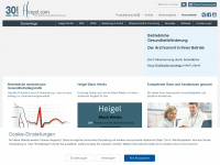 heigel.com Webseite Vorschau