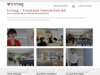 trimag.ch Webseite Vorschau