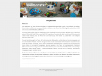 muellmonster.wordpress.com Webseite Vorschau