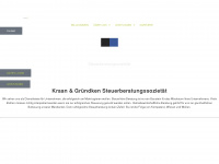 kraan-gruendken.de Webseite Vorschau