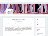 tanzakademie-speer.de Webseite Vorschau