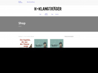 k-klangtraeger.de Webseite Vorschau