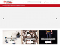 directalpine.com Webseite Vorschau