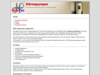 wasser-waermepumpen.de Webseite Vorschau