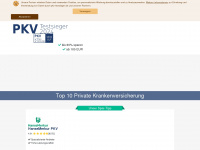 pkv-testsieger.de Webseite Vorschau
