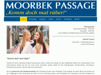 moorbek-passage.de Webseite Vorschau
