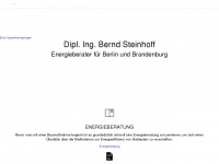 b-steinhoff.de Webseite Vorschau
