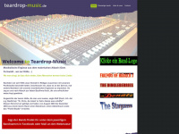 teardrop-music.de Webseite Vorschau