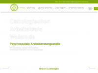onkologischer-ak-walsrode.de Webseite Vorschau