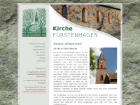 kirche-fuerstenhagen.de Webseite Vorschau