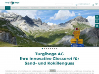 turgibega.ch Webseite Vorschau