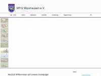 mfg-wipshausen.de Webseite Vorschau