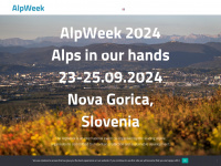alpweek.org Webseite Vorschau