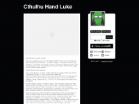 cthulhu-hand-luke.tumblr.com Webseite Vorschau