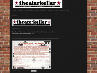 theaterkeller.tumblr.com Webseite Vorschau