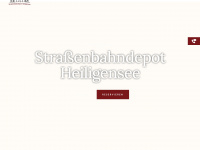 strassenbahndepot-heiligensee.de Webseite Vorschau