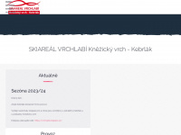 skiareal-vrchlabi.cz Webseite Vorschau