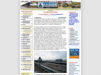 pragflughafen.de Webseite Vorschau