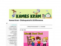 kameskram.jimdo.com Webseite Vorschau