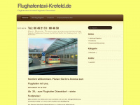 taxidreissig.wordpress.com Webseite Vorschau