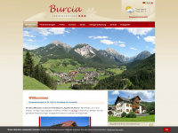 burcia.com Webseite Vorschau