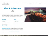 schooners.com Webseite Vorschau