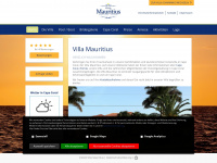 villa-mauritius.eu Webseite Vorschau