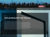 soplar.com Webseite Vorschau