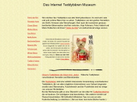 teddybaerenmuseum.com Webseite Vorschau
