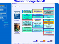 wasser-in-buergerhand.de Webseite Vorschau