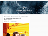 berliner-wassertisch.net Webseite Vorschau